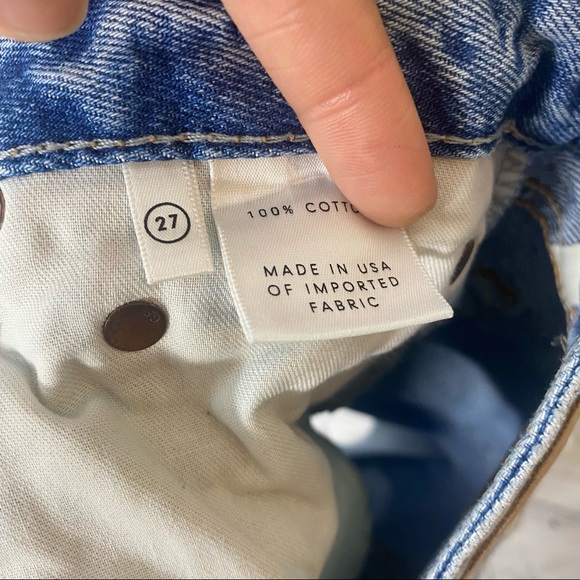 Revolve Grlfrnd Jourdan tomboy shorts size 27 - Picture 8 of 9